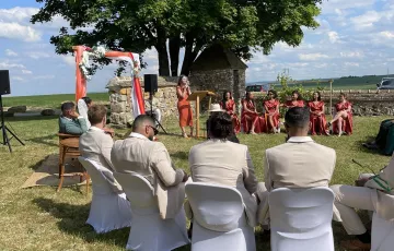 cérémonie laique- disposition garçons et demoiselles d’honneurs
