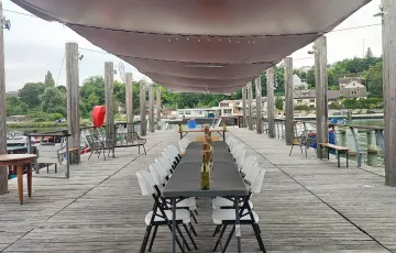 Picnic de fin de saison d’une alte fluviale 