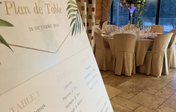 plan de table personnalisé