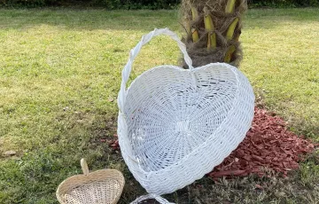ref 119 (paniers en forme de coeur)